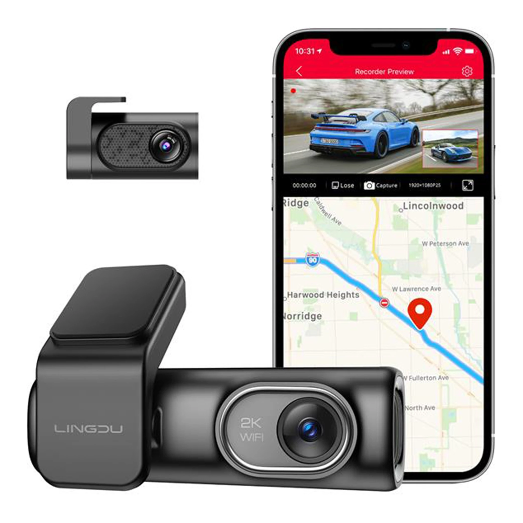 Lingdu Dashcam D200 (2)