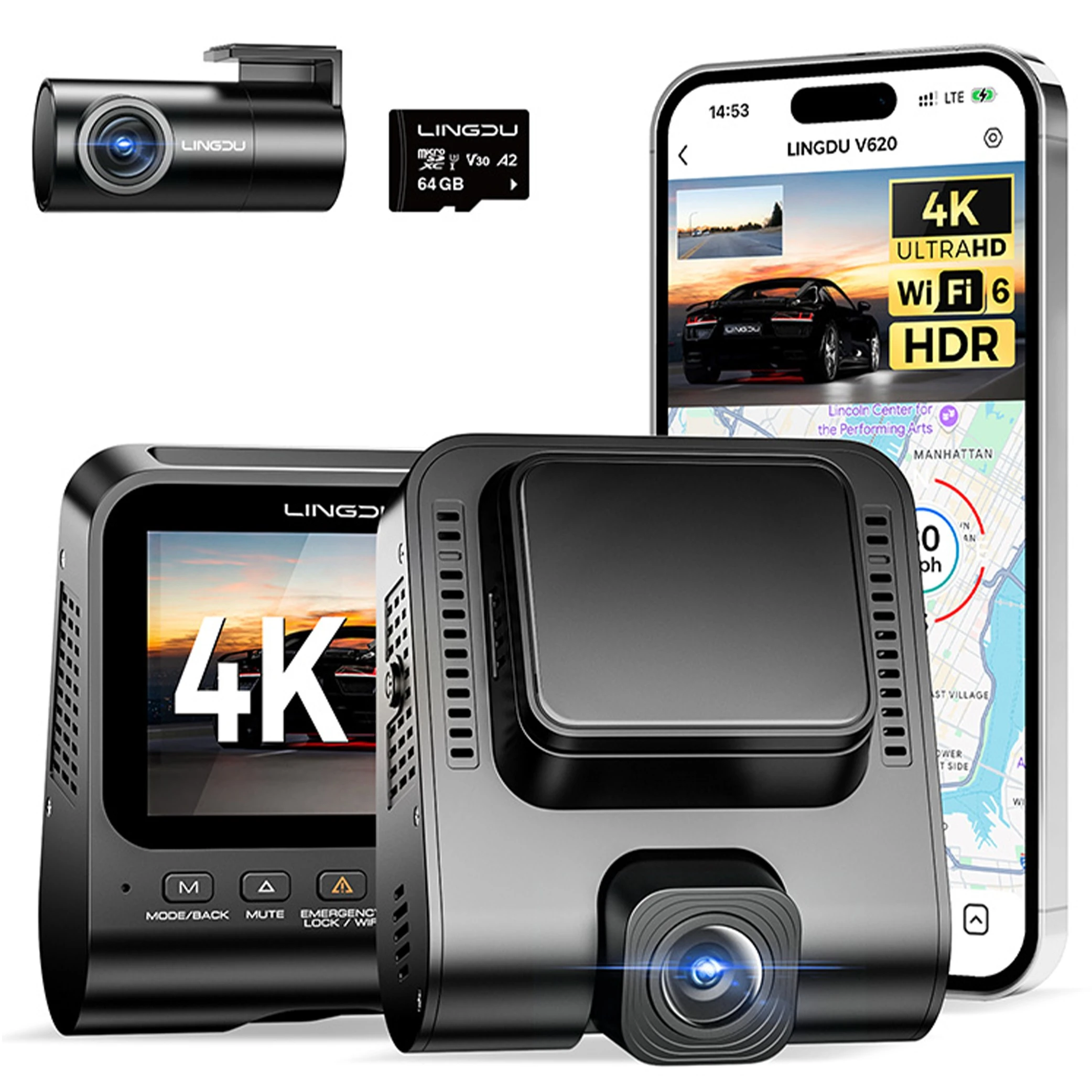 Lingdu Dashcam V620 (4)
