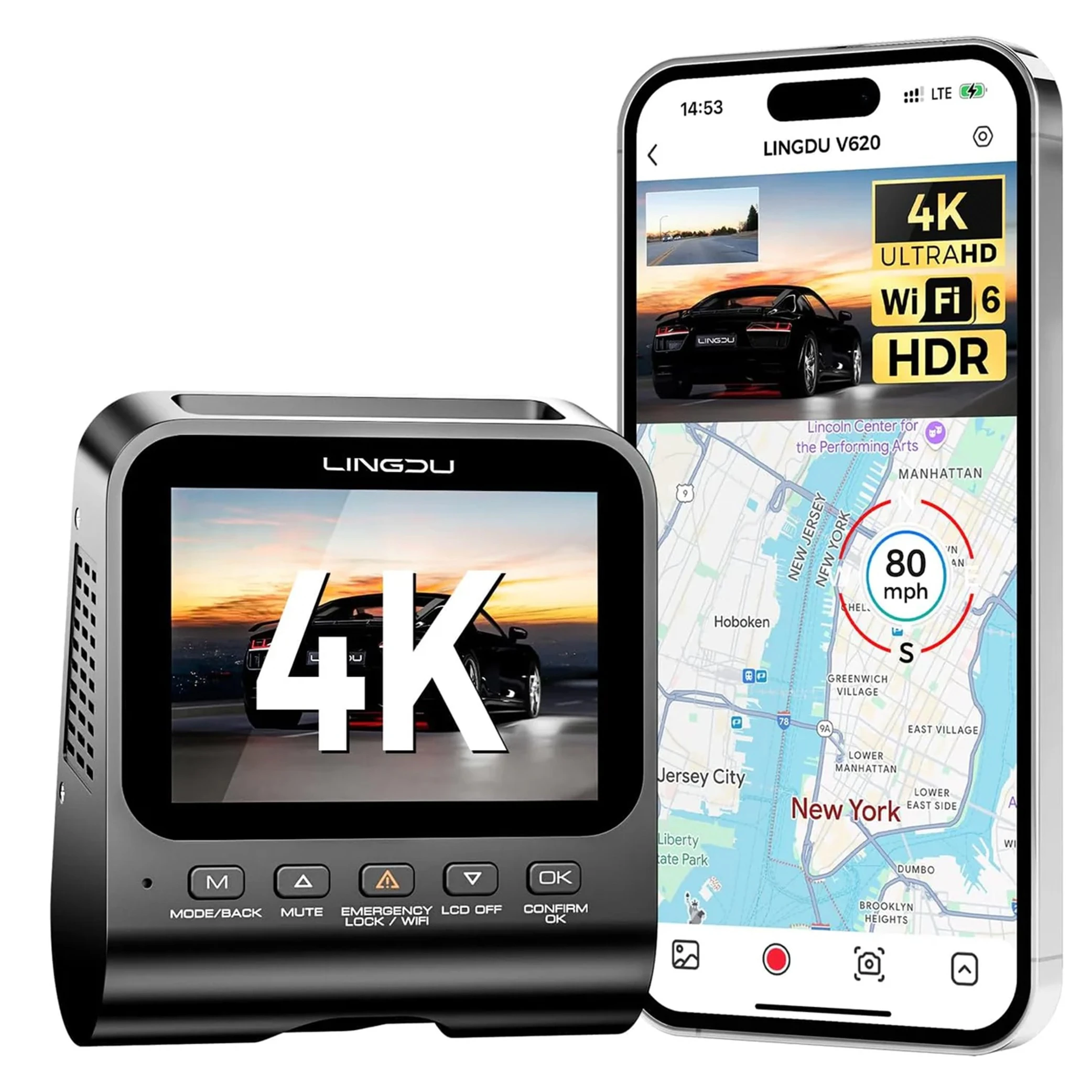 Lingdu Dashcam V620 (3)