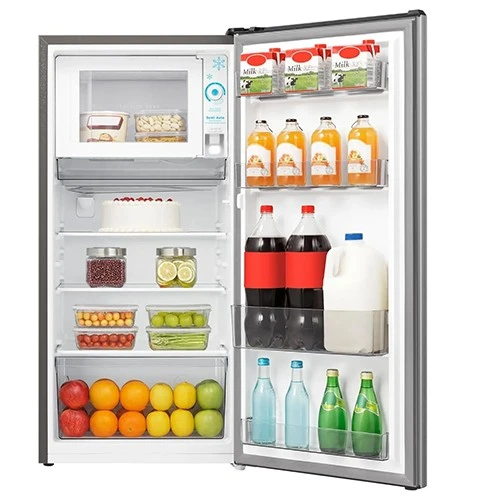 Hisense Single Door Refrigerator RR198N4ASU - 7 ft. Capacity - Full Body Stainless Steel - Energy Efficient Cooling - Compact Space-Saving Design - Silver (6921727069542) - image 3