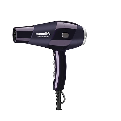 Moonlife Venusmoon MF810 AC Hair Dryer - 2300W High Performance - Professional AC Motor - Multiple Heat/Speed Settings - Cool Shot Button - Removable Filter - Dark Purple (8682079451031) - image 2 Moonlife Venusmoon MF810 AC Hair Dryer - 2300W High Performance - Professional AC Motor - Multiple Heat/Speed Settings - Cool Shot Button - Removable Filter - Dark Purple (8682079451031) - image 2