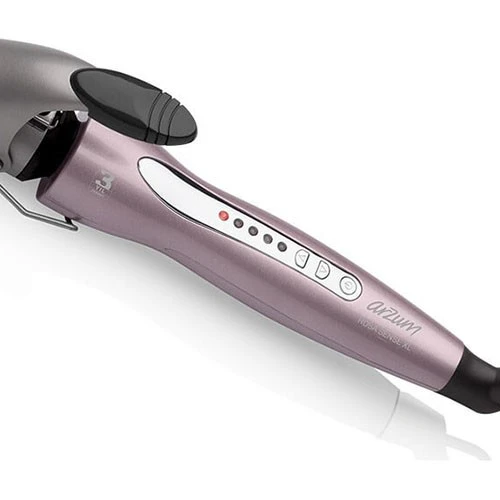 Arzum Rosa Sense XL Hair Curler - Keratin and Argan Oil Ceramic Barrel - 120°C to 200°C Heat Settings - 360° Swivel Cord - Auto Shut-Off - Pinky Grey (8693184958865) - image 4 Arzum Rosa Sense XL Hair Curler - Keratin and Argan Oil Ceramic Barrel - 120°C to 200°C Heat Settings - 360° Swivel Cord - Auto Shut-Off - Pinky Grey (8693184958865) - image 4