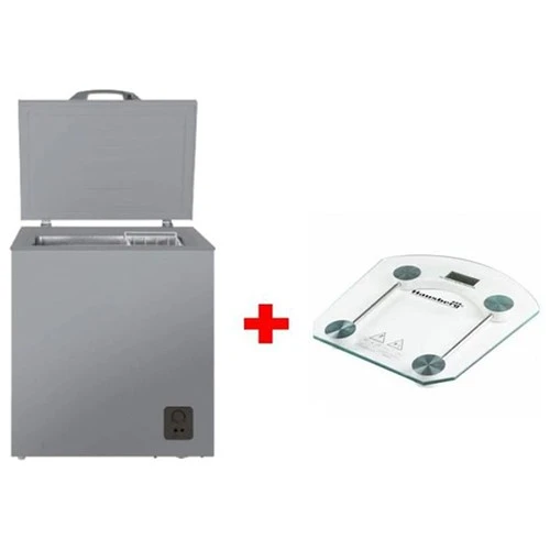 Hisense Chest Freezer FC-19DT4SAT - 7 ft Capacity - Energy Efficient 220V - Single-Door Accessibility - Gray (6921727064783) - image 2 Hisense Chest Freezer FC-19DT4SAT - 7 ft Capacity - Energy Efficient 220V - Single-Door Accessibility - Gray (6921727064783) - image 2