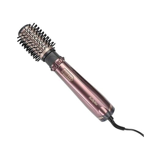 BaByliss AS960E Beliss Brushing Rotating Air Brush - 1000W - 4 Interchangeable Attachments - Ionic Frizz Control - 2 Heat Settings - Grey (3030050168488) - image 2 BaByliss AS960E Beliss Brushing Rotating Air Brush - 1000W - 4 Interchangeable Attachments - Ionic Frizz Control - 2 Heat Settings - Grey (3030050168488) - image 2