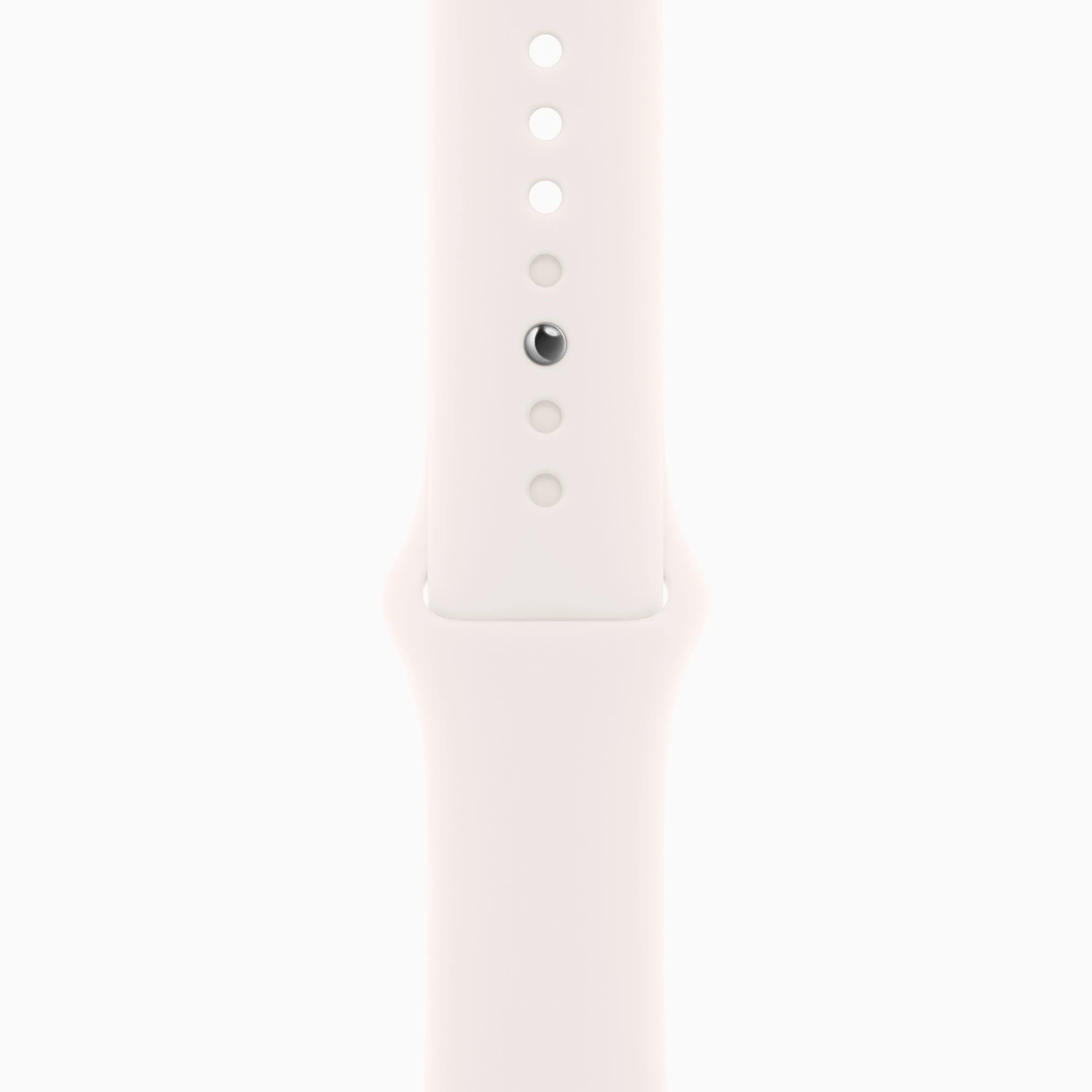 Watch Series 11 GPS 46mm Rose Gold Aluminium Case with Light Blush Sport Band (2)