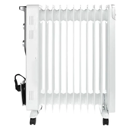 Fakir Turbo Plus RF-09 Oil Filled Radiator - Built-in Humidifier and Laundry Hanger - Low-Friction Oil Technology - 4 Power Levels - White (8690394682801) - image 3