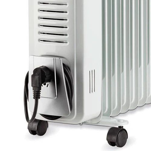 Fakir Turbo Plus RF-09 Oil Filled Radiator - Built-in Humidifier and Laundry Hanger - Low-Friction Oil Technology - 4 Power Levels - White (8690394682801) - image 5
