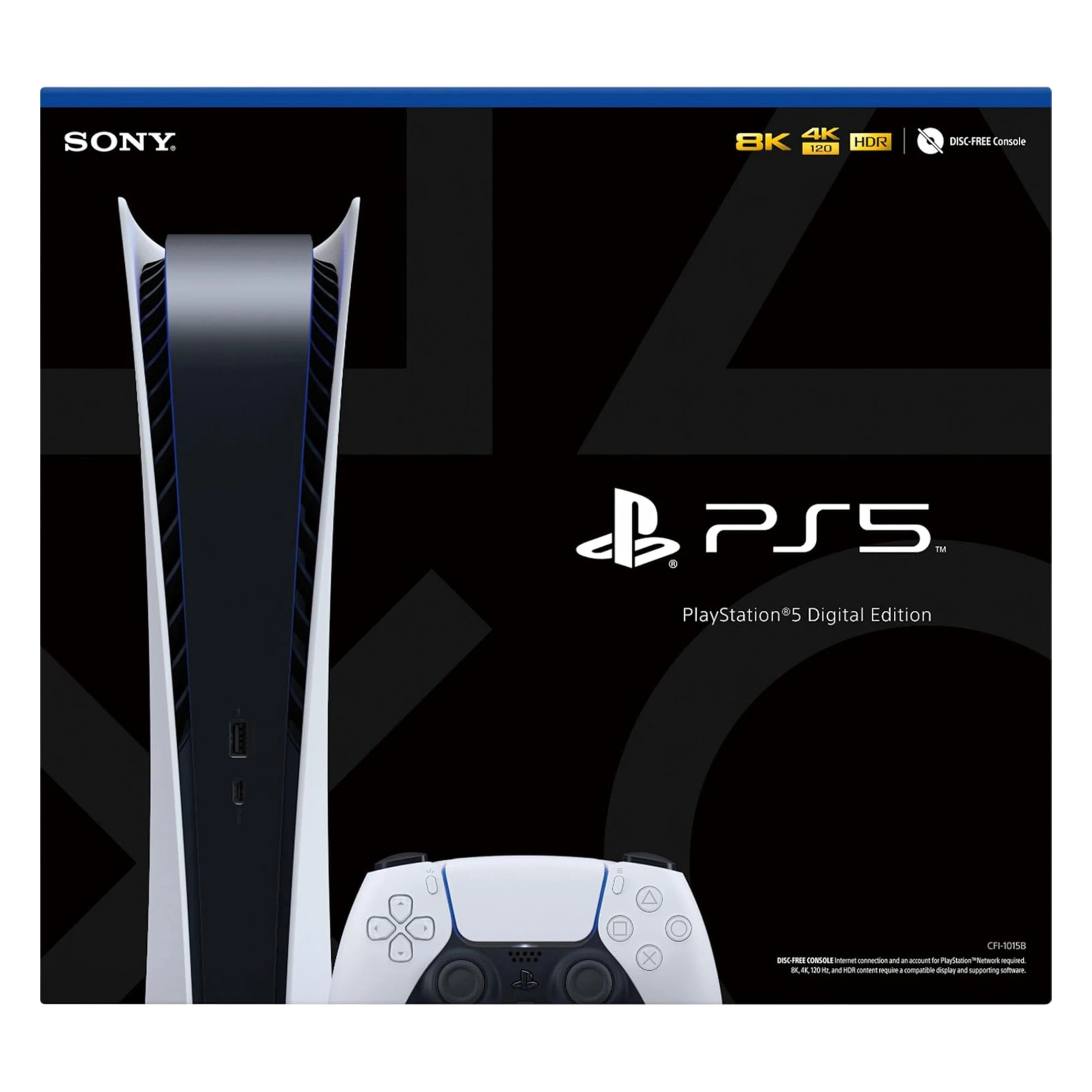 Sony PlayStation 5 CFI-1200A Digital Edition White