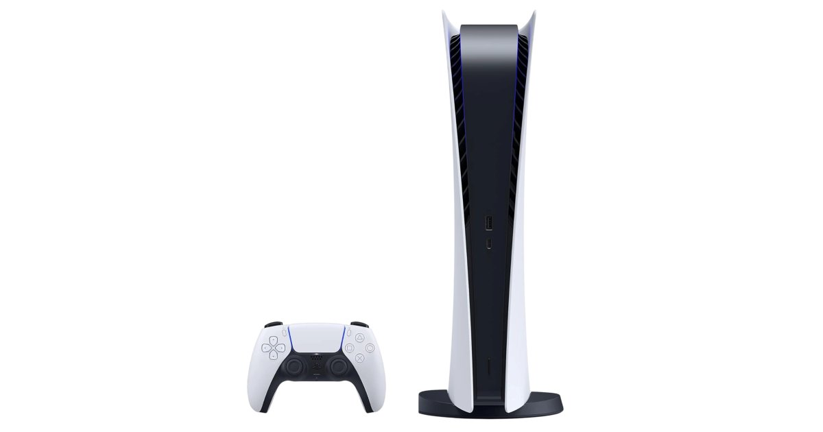 Sony PlayStation 5 Digital Edition CFI-1200A - 8K and 4K HDR