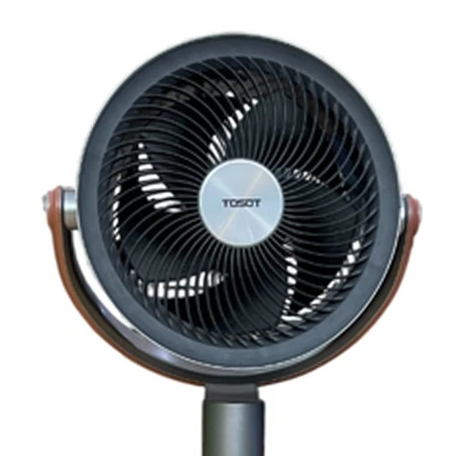 Tosot Vertical Standing Fan - Adjustable Height and Tilting Head - High-Efficiency Cooling Technology - 8 Speeds - Bluish Silver (TCF83GLN) - image 4 Tosot Vertical Standing Fan - Adjustable Height and Tilting Head - High-Efficiency Cooling Technology - 8 Speeds - Bluish Silver (TCF83GLN) - image 4