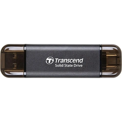 Transcend ESD310C Portable SSD - USB Type-A & Type-C (USB 10Gbps) - 1050MB/s - Black (760557861928) - image 4