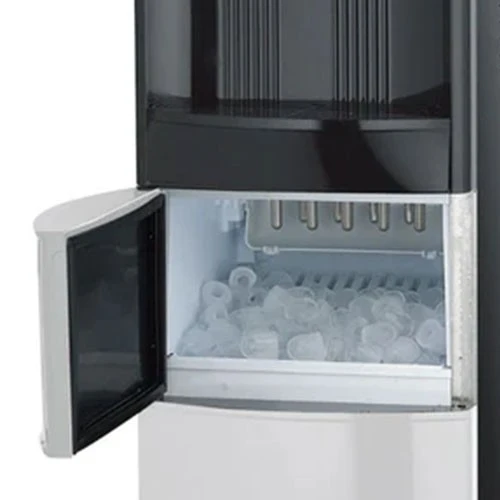 Denka 3-in-1 Water Dispenser with Built-in Ice Maker HZB-12LYR - Triple Tap Design - Stainless Steel Tank - Child Safety Lock - Black (HZB-12LYR) - image 4 Denka 3-in-1 Water Dispenser with Built-in Ice Maker HZB-12LYR - Triple Tap Design - Stainless Steel Tank - Child Safety Lock - Black (HZB-12LYR) - image 4