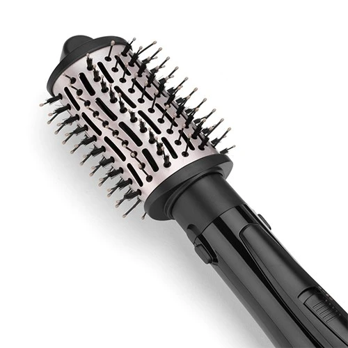 BaByliss Style Smooth 1000W 3-in-1 Hot Air Brush - Ionic Technology - 3 Styling Attachments - 2 Heat & Cool Settings - Cosmetic Bag Included - Black (3030050192117) - image 4