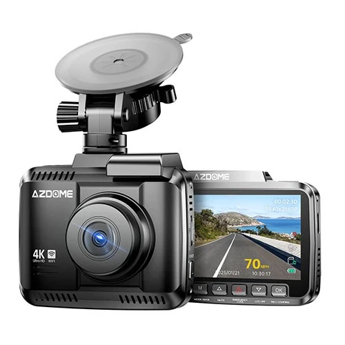 داشکامی ئازدۆم GS63H پرۆبە کوالێتی 4K دوو کەناڵ - وای فای 6 - جی پی ئێسی ناوەکی - لەگەڵ کارتی مایکرۆ ئێس دی 64 گێگابایت - ڕەش (6973888261464) - image 2 داشکامی ئازدۆم GS63H پرۆبە کوالێتی 4K دوو کەناڵ - وای فای 6 - جی پی ئێسی ناوەکی - لەگەڵ کارتی مایکرۆ ئێس دی 64 گێگابایت - ڕەش (6973888261464) - image 2