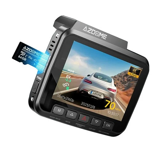 داشکامی ئازدۆم GS63H پرۆبە کوالێتی 4K دوو کەناڵ - وای فای 6 - جی پی ئێسی ناوەکی - لەگەڵ کارتی مایکرۆ ئێس دی 64 گێگابایت - ڕەش (6973888261464) - image 4 داشکامی ئازدۆم GS63H پرۆبە کوالێتی 4K دوو کەناڵ - وای فای 6 - جی پی ئێسی ناوەکی - لەگەڵ کارتی مایکرۆ ئێس دی 64 گێگابایت - ڕەش (6973888261464) - image 4