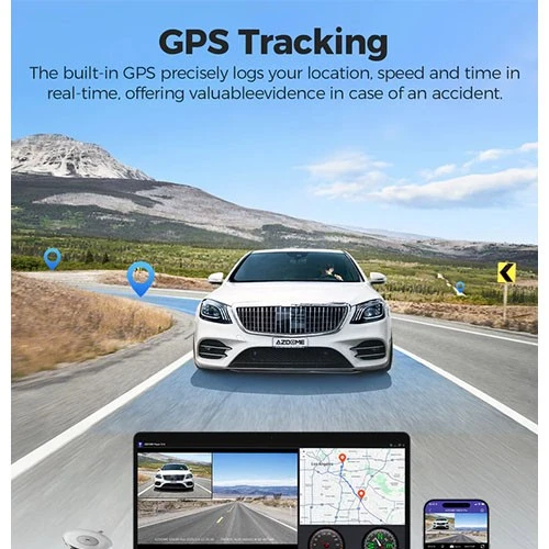 داشکامی ئازدۆم GS63H پرۆبە کوالێتی 4K دوو کەناڵ - وای فای 6 - جی پی ئێسی ناوەکی - لەگەڵ کارتی مایکرۆ ئێس دی 64 گێگابایت - ڕەش (6973888261464) - image 6 داشکامی ئازدۆم GS63H پرۆبە کوالێتی 4K دوو کەناڵ - وای فای 6 - جی پی ئێسی ناوەکی - لەگەڵ کارتی مایکرۆ ئێس دی 64 گێگابایت - ڕەش (6973888261464) - image 6
