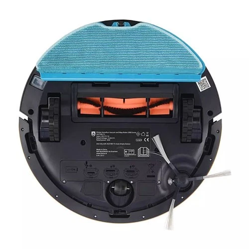 Philips 2000 Series Robotic Vacuum Cleaner XU2100/15 - 6000 Pa - Auto-Empty Station - LDS Radar Navigation - Washable EPA 11 Filter - Dark Blue (8720389064661) - image 7 Philips 2000 Series Robotic Vacuum Cleaner XU2100/15 - 6000 Pa - Auto-Empty Station - LDS Radar Navigation - Washable EPA 11 Filter - Dark Blue (8720389064661) - image 7