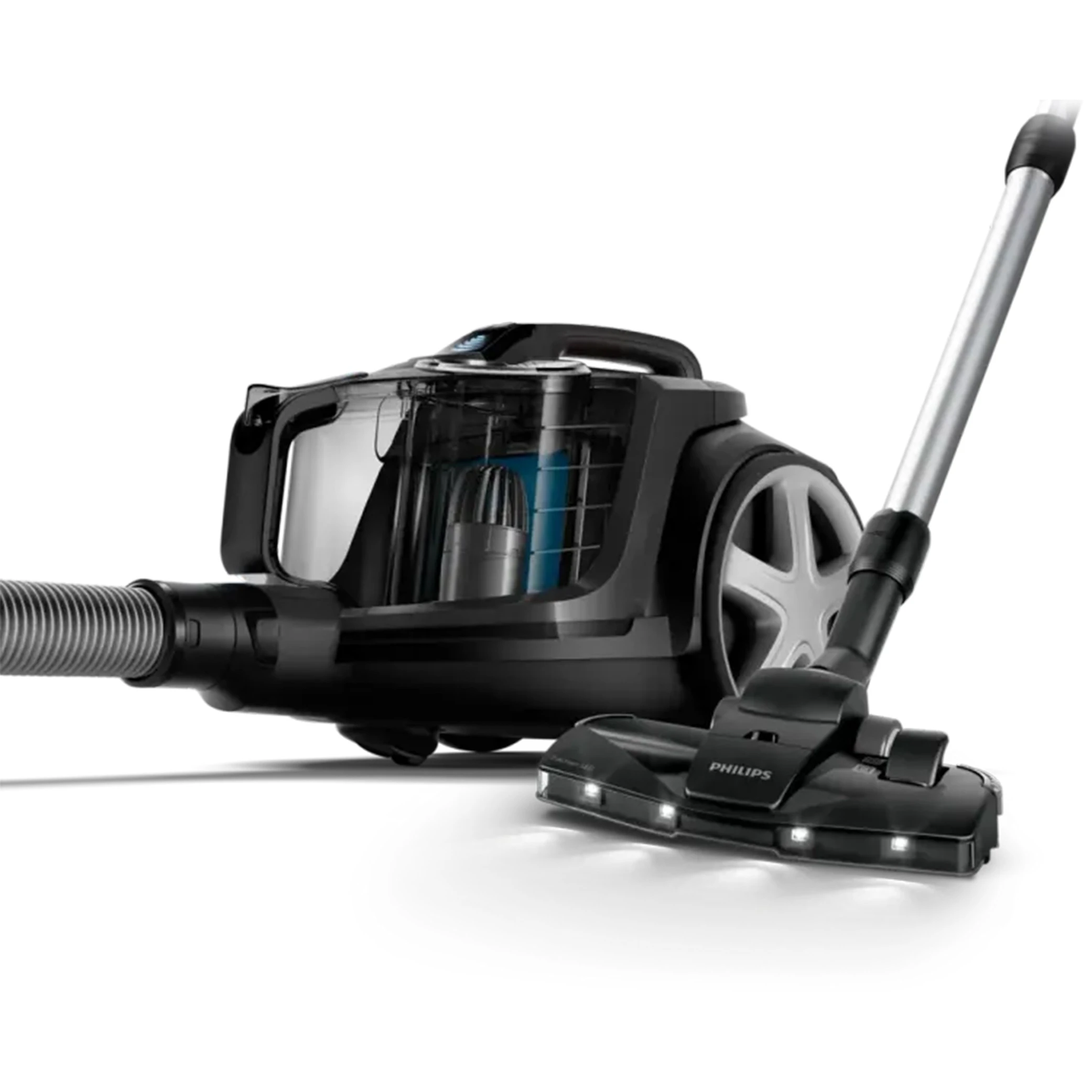 Philips PowerPro Expert Bagless Vacuum Cleaner FC9747/09 - 900W - PowerCyclone 8 - TriActive+ LED Nozzle - AllergyLock System - H13 Allergy Filter - Ink Black (8720389030185) - image 4 Philips PowerPro Expert Bagless Vacuum Cleaner FC9747/09 - 900W - PowerCyclone 8 - TriActive+ LED Nozzle - AllergyLock System - H13 Allergy Filter - Ink Black (8720389030185) - image 4