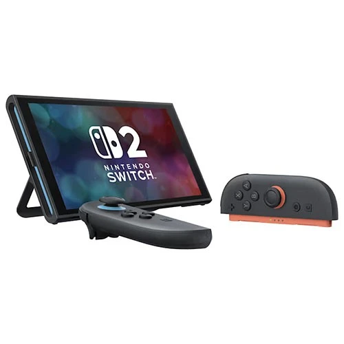 نينتندو سويتش 2 حزمة ماريو كارت وورلد الرقمية - 256 غيغابايت - مخرج تلفزيون بدقة 4K - ميزة غيم شات مدمجة - أسود (4711279513417) - image 7 نينتندو سويتش 2 حزمة ماريو كارت وورلد الرقمية - 256 غيغابايت - مخرج تلفزيون بدقة 4K - ميزة غيم شات مدمجة - أسود (4711279513417) - image 7