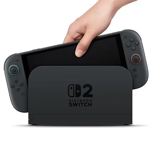 نينتندو سويتش 2 حزمة ماريو كارت وورلد الرقمية - 256 غيغابايت - مخرج تلفزيون بدقة 4K - ميزة غيم شات مدمجة - أسود (4711279513417) - image 8 نينتندو سويتش 2 حزمة ماريو كارت وورلد الرقمية - 256 غيغابايت - مخرج تلفزيون بدقة 4K - ميزة غيم شات مدمجة - أسود (4711279513417) - image 8