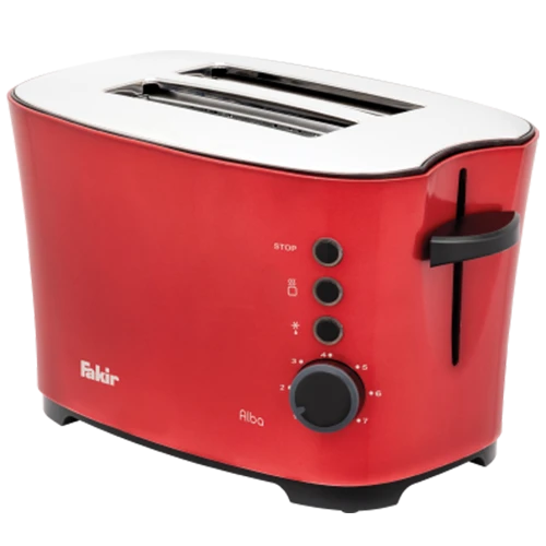 Fakir Alba Pop-Up Toaster Rouge (1)