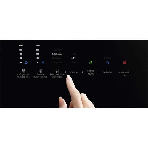 Hitachi French Bottom Freezer Refrigerator R-WB720VUQ0 - High Capacity 19 ft. - Dual Fan and Inverter Cooling - Vacuum Compartment - Triple Power Filter - Automatic Ice Maker - Selectable Zone (8850207527570) - image 8 Hitachi French Bottom Freezer Refrigerator R-WB720VUQ0 - High Capacity 19 ft. - Dual Fan and Inverter Cooling - Vacuum Compartment - Triple Power Filter - Automatic Ice Maker - Selectable Zone (8850207527570) - image 8