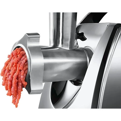 Bosch ProPower Meat Mincer MFW68660 - 2200W - Black / Chrome - High Throughput 4.3 kg/min - 4 Attachments - Black / Chrome (4242002772332) - image 4