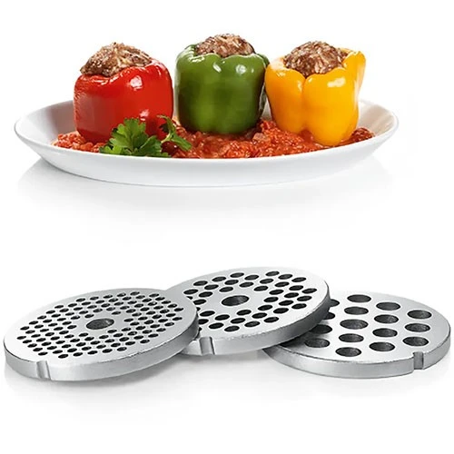 Bosch ProPower Meat Mincer MFW68660 - 2200W - Black / Chrome - High Throughput 4.3 kg/min - 4 Attachments - Black / Chrome (4242002772332) - image 5