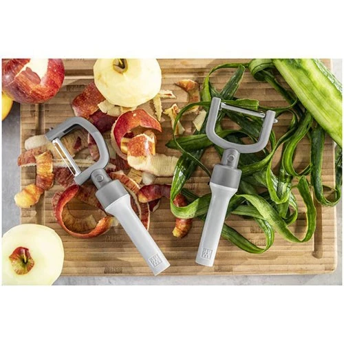 Zwilling Z Cut 2 in 1 Peeler - White / Grey (4009839647857) - image 6 Zwilling Z Cut 2 in 1 Peeler - White / Grey (4009839647857) - image 6