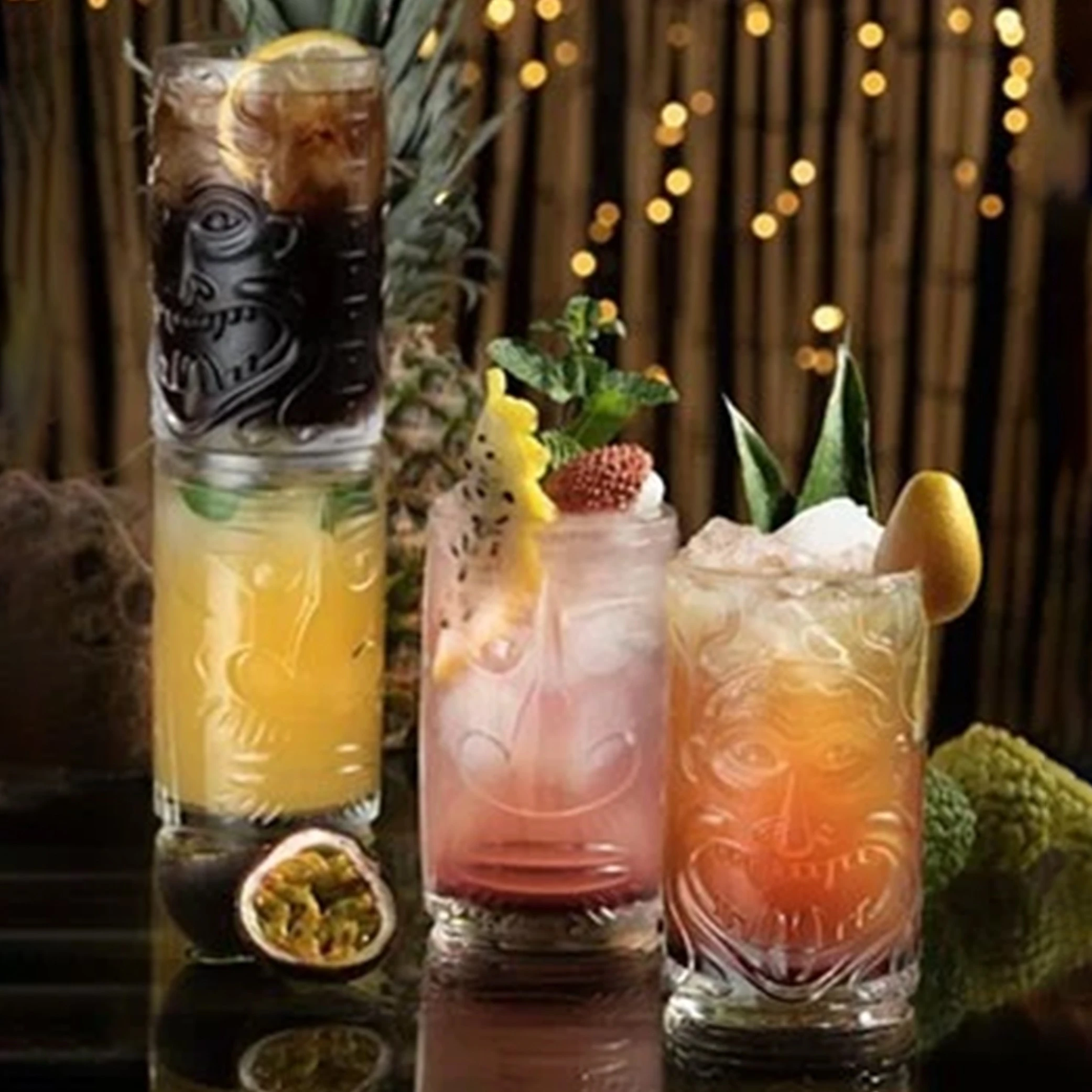 RCR Tiki Sardinia Tumbler Glass 460 ml Set 4 Pieces (8007815277025) - image 3