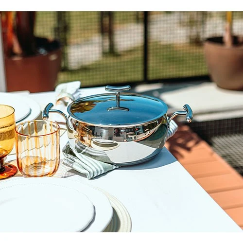 Silampos Yumi Stainless Steel Casseroles - Silver (5601416515611) - image 5