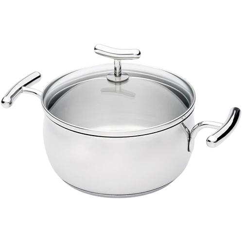 Silampos Yumi Glass Pot with Handles 24 cm (1)