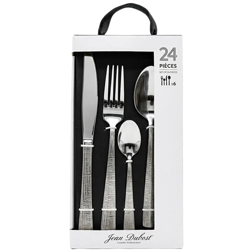Jean Dubost Laguiole 24 Piece Flatware Set (1)