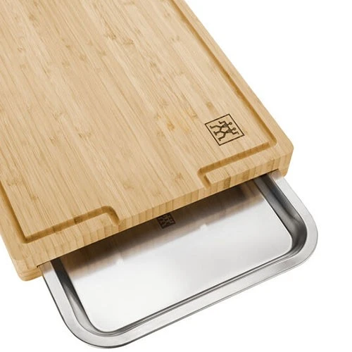 Zwilling BBQ+ 15.5 Inch × 12 Inch Cutting Board with Tray Bamboo - Brown (4009839666414) - image 4 Zwilling BBQ+ 15.5 Inch × 12 Inch Cutting Board with Tray Bamboo - Brown (4009839666414) - image 4