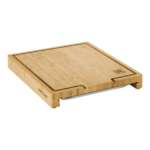 Zwilling BBQ+ 15.5 Inch × 12 Inch Cutting Board with Tray Bamboo - Brown (4009839666414) - image 3 Zwilling BBQ+ 15.5 Inch × 12 Inch Cutting Board with Tray Bamboo - Brown (4009839666414) - image 3