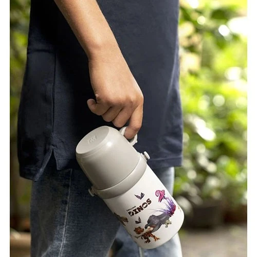 Zwilling Thermo Thermos Bottle with Cup Dinos 380 ml 1010493 - White / Grey (4009839643057) - image 8 Zwilling Thermo Thermos Bottle with Cup Dinos 380 ml 1010493 - White / Grey (4009839643057) - image 8