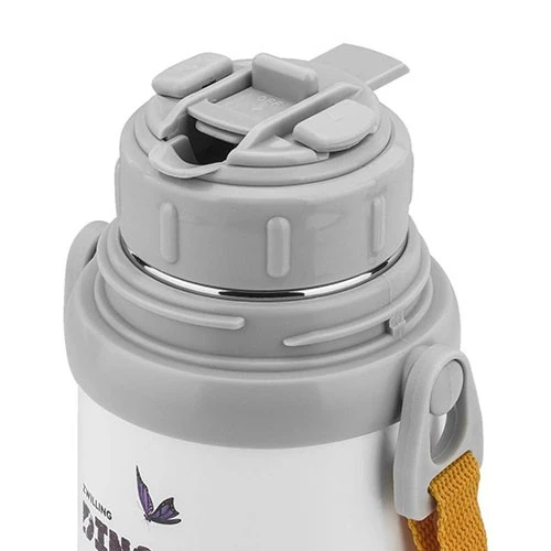 Zwilling Thermo Thermos Bottle with Cup Dinos 380 ml 1010493 - White / Grey (4009839643057) - image 2 Zwilling Thermo Thermos Bottle with Cup Dinos 380 ml 1010493 - White / Grey (4009839643057) - image 2