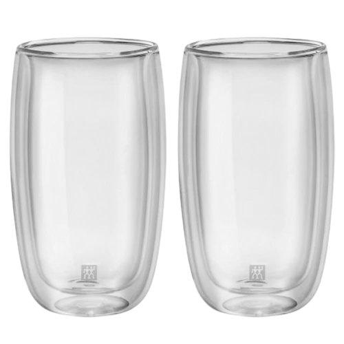 Zwilling Sorrento Double Wall Glassware Latte Glass Set of 2 Pieces 1003089 - Transparent (4009839326035) - image 1 Zwilling Sorrento Double Wall Glassware Latte Glass Set of 2 Pieces 1003089 - Transparent (4009839326035) - image 1