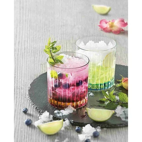 RCR Glass GIPSY 6 ORANGE DOF TUMBLERS (1)