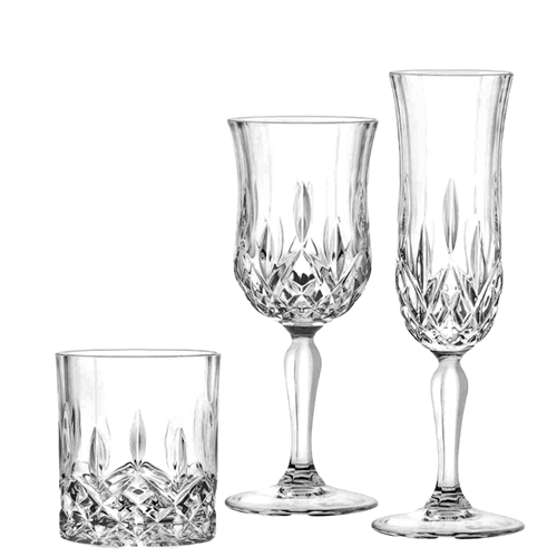 RCR Glass Opera Set 18 Pieces - Transparent (8007815733781) - image 1 RCR Glass Opera Set 18 Pieces - Transparent (8007815733781) - image 1