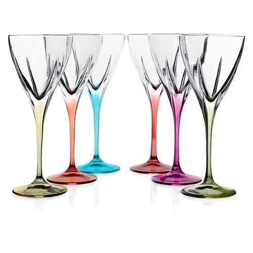 RCR Fusion Wine Set of 6 Pieces - 210 ml Capacity - Colored (8007815260157) - image 2 RCR Fusion Wine Set of 6 Pieces - 210 ml Capacity - Colored (8007815260157) - image 2