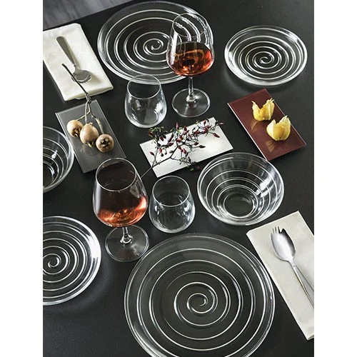 RCR D O Oldani Dessert Plate 180 - Transparent (8007815260508) - image 2 RCR D O Oldani Dessert Plate 180 - Transparent (8007815260508) - image 2