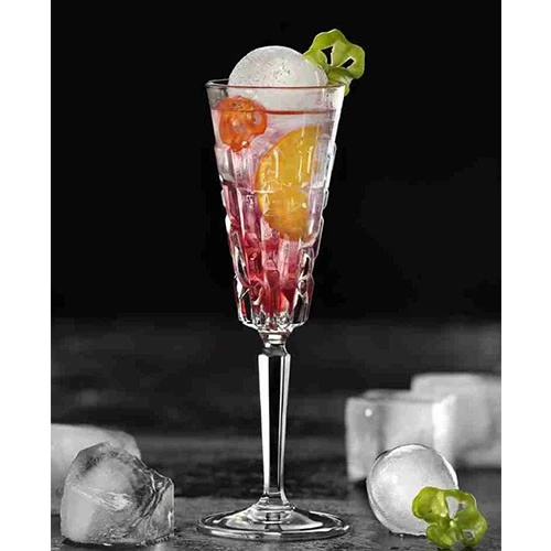 RCR Etna Flute Goblet - Set of 6 Pieces - 190 ml Capacity - Transparent (8007815274376) - image 2 RCR Etna Flute Goblet - Set of 6 Pieces - 190 ml Capacity - Transparent (8007815274376) - image 2