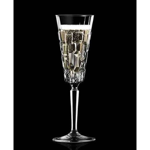 RCR Etna Flute Goblet - Set of 6 Pieces - 190 ml Capacity - Transparent (8007815274376) - image 5 RCR Etna Flute Goblet - Set of 6 Pieces - 190 ml Capacity - Transparent (8007815274376) - image 5