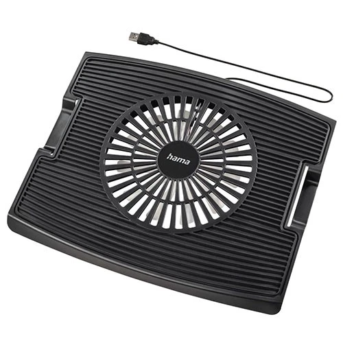 Hama Wave Laptop Cooler 53049 - Active Cooling Fan - Quiet Operation - Supports Laptops Up to 15.6 Inches - Black (4007249530493) - image 2 Hama Wave Laptop Cooler 53049 - Active Cooling Fan - Quiet Operation - Supports Laptops Up to 15.6 Inches - Black (4007249530493) - image 2