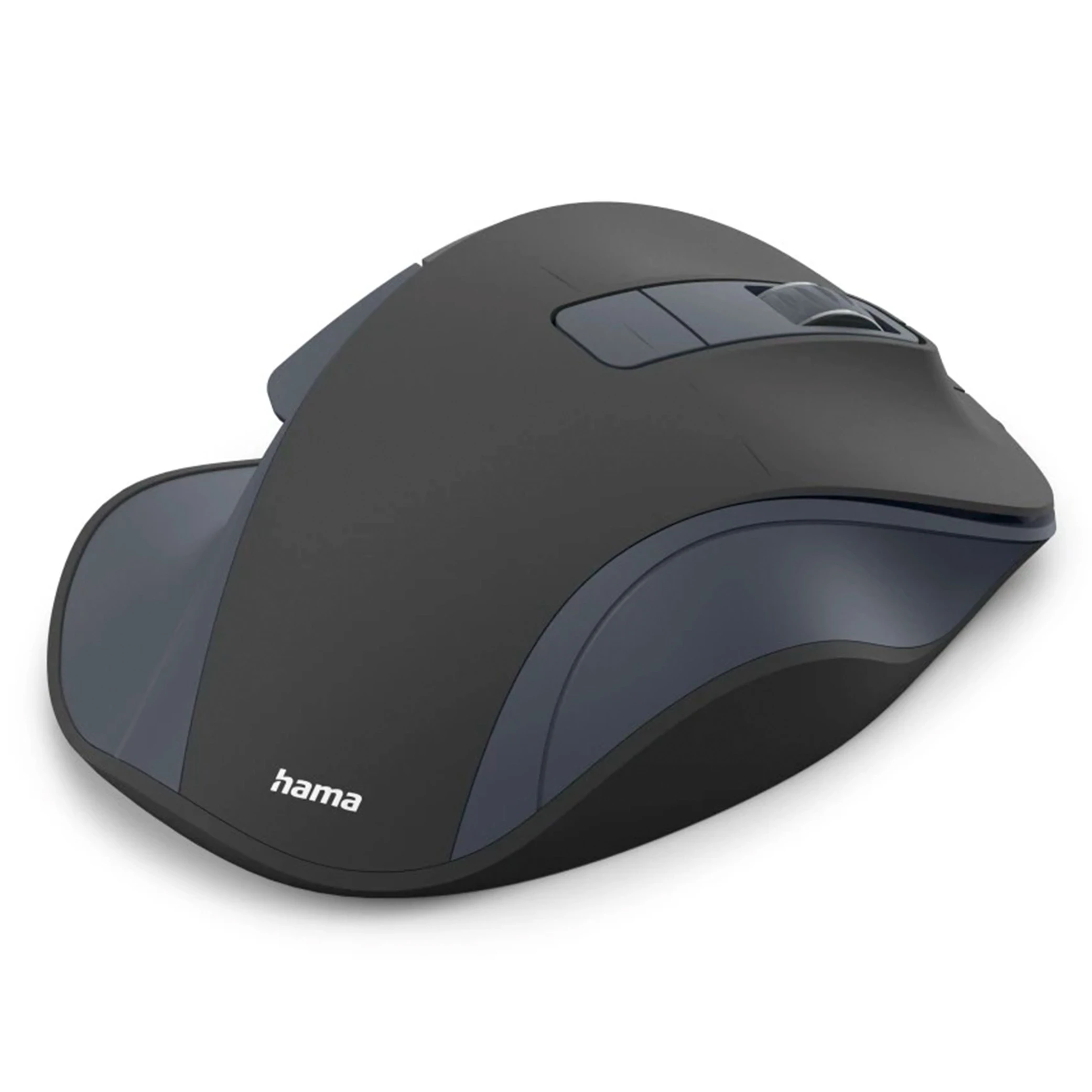 Hama Wireless Mouse WM-500 Ergonom 6 Buttons - W/O Click Noise - Battery (4047443537409) - image 2 Hama Wireless Mouse WM-500 Ergonom 6 Buttons - W/O Click Noise - Battery (4047443537409) - image 2