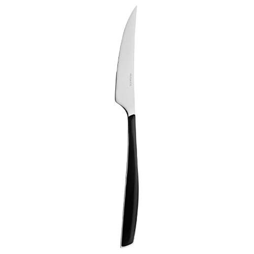 Bugatti Cutleries Glamour Table Knife black