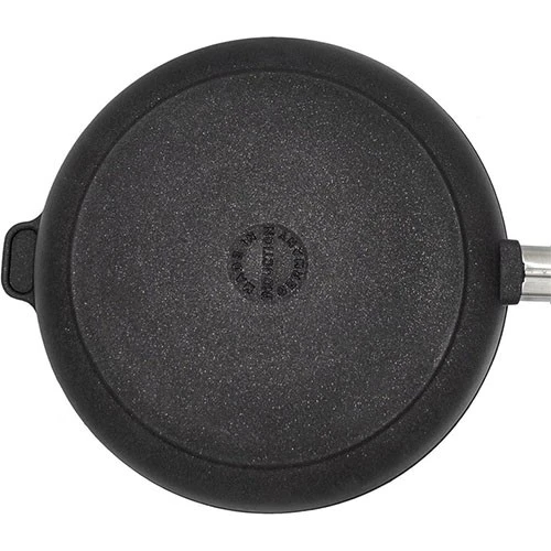 Eurolux Flat Frying Pan 5 cm High with Detachable Handle - Black (4260497840039) - image 4 Eurolux Flat Frying Pan 5 cm High with Detachable Handle - Black (4260497840039) - image 4