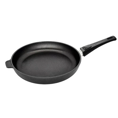 Eurolux Flat Frying Pan 5 cm High with Detachable Handle - Black (4260497840039) - image 2 Eurolux Flat Frying Pan 5 cm High with Detachable Handle - Black (4260497840039) - image 2