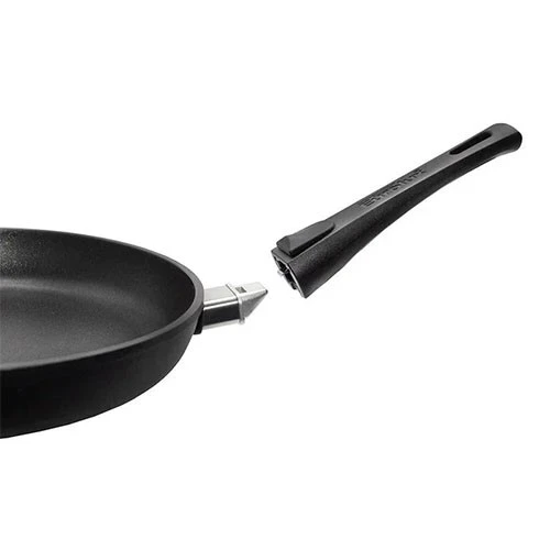 Eurolux Premium Braising Pan 24 cm and 7 cm High with Detachable Handle - Black (4260497840398) - image 2 Eurolux Premium Braising Pan 24 cm and 7 cm High with Detachable Handle - Black (4260497840398) - image 2